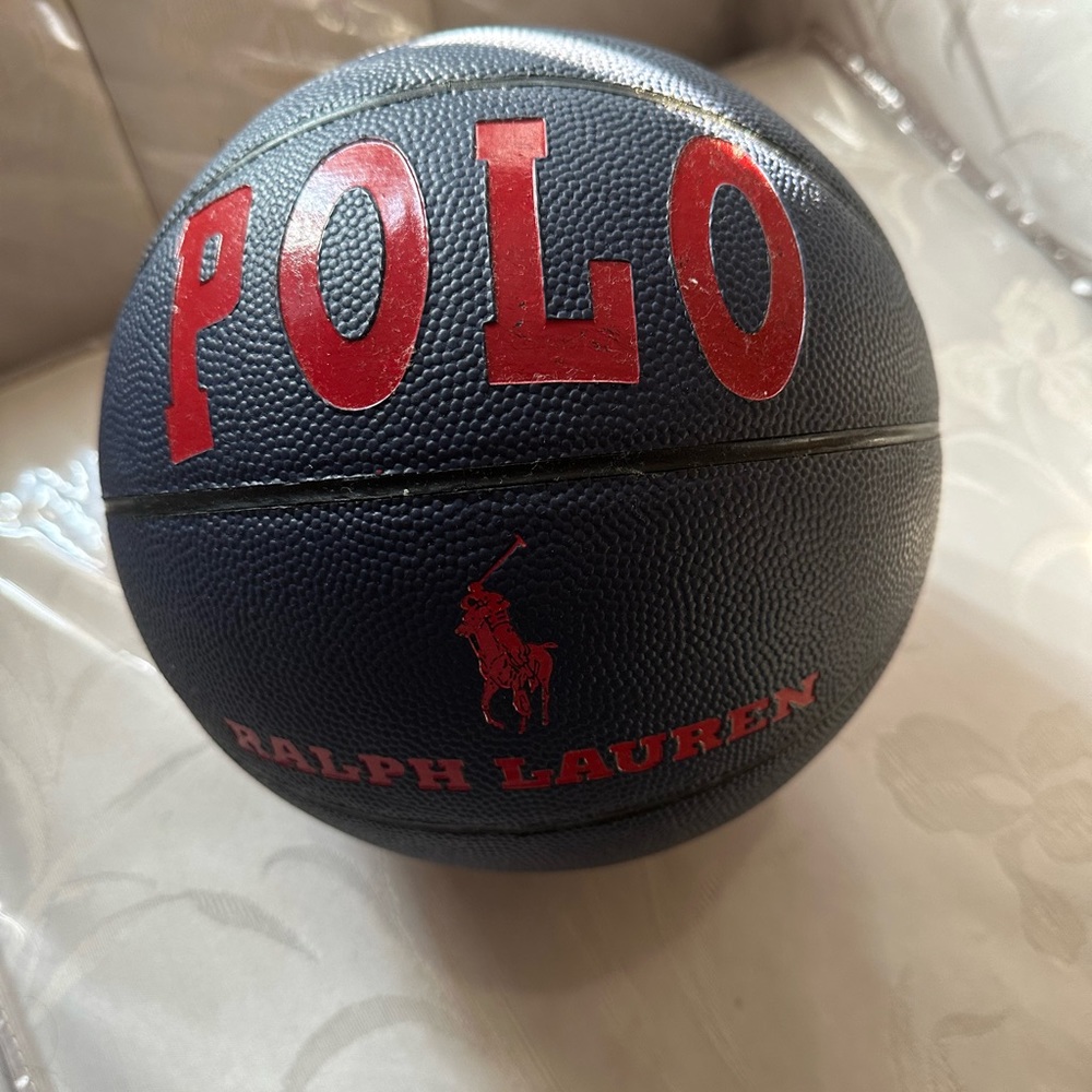 Rare Ralph Lauren Polo Basketball Blue NWOT